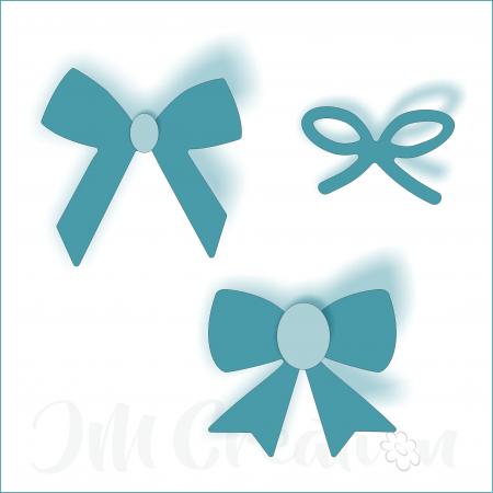 Schleifen-Set - Stanzschablone